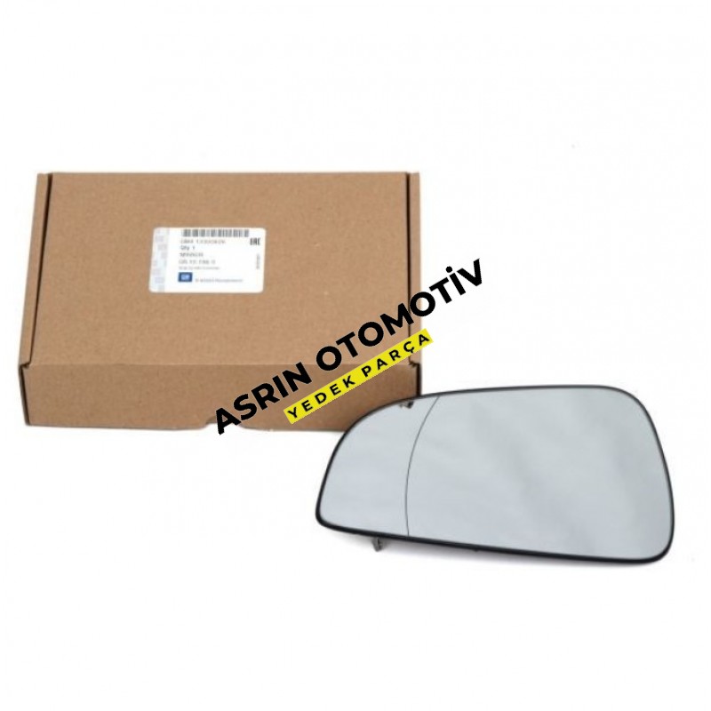 Opel Astra H Sol Dış Dikiz Ayna Camı Elektrikli Orijinal 13141985