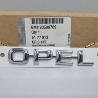 Opel Astra G Arka Bagaj Opel Yazısı Krom GM Orijinal 5177013 - 90509789